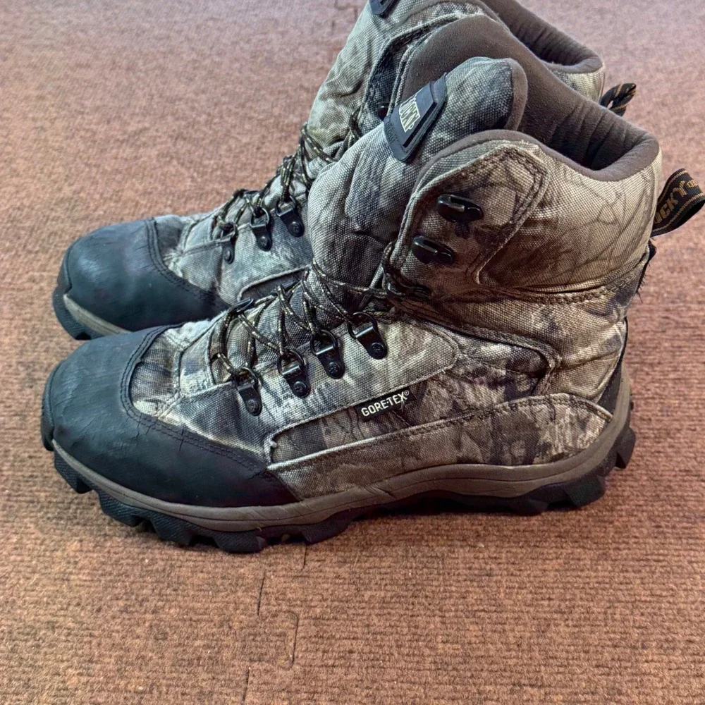 C+ Rocky Lynx 7362 Mens Hunting Boots Camo GORE-TEX 800g Thinsulate 10.5 W Wide
